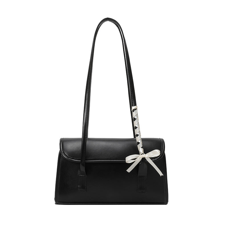 Korean Style Elegant Shoulder Bag Premium PU Leather Handbag Fashion Designer Tote for Ladies